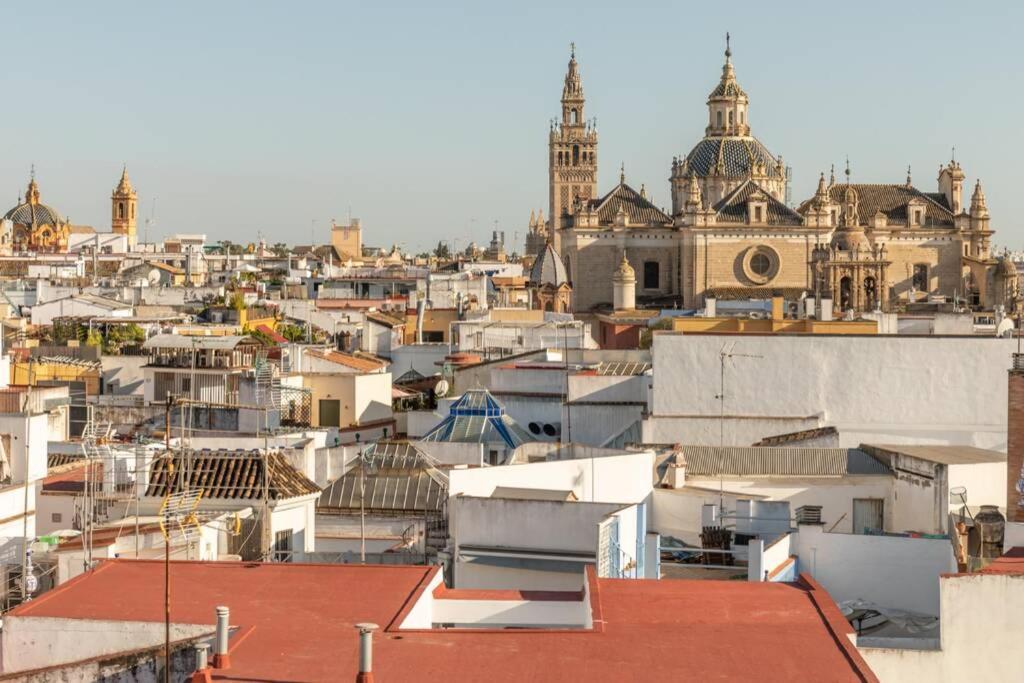 Avanti Las Setas, En El Corazon De Sevilla Y Con Vistas A La Giralda Bagian luar foto